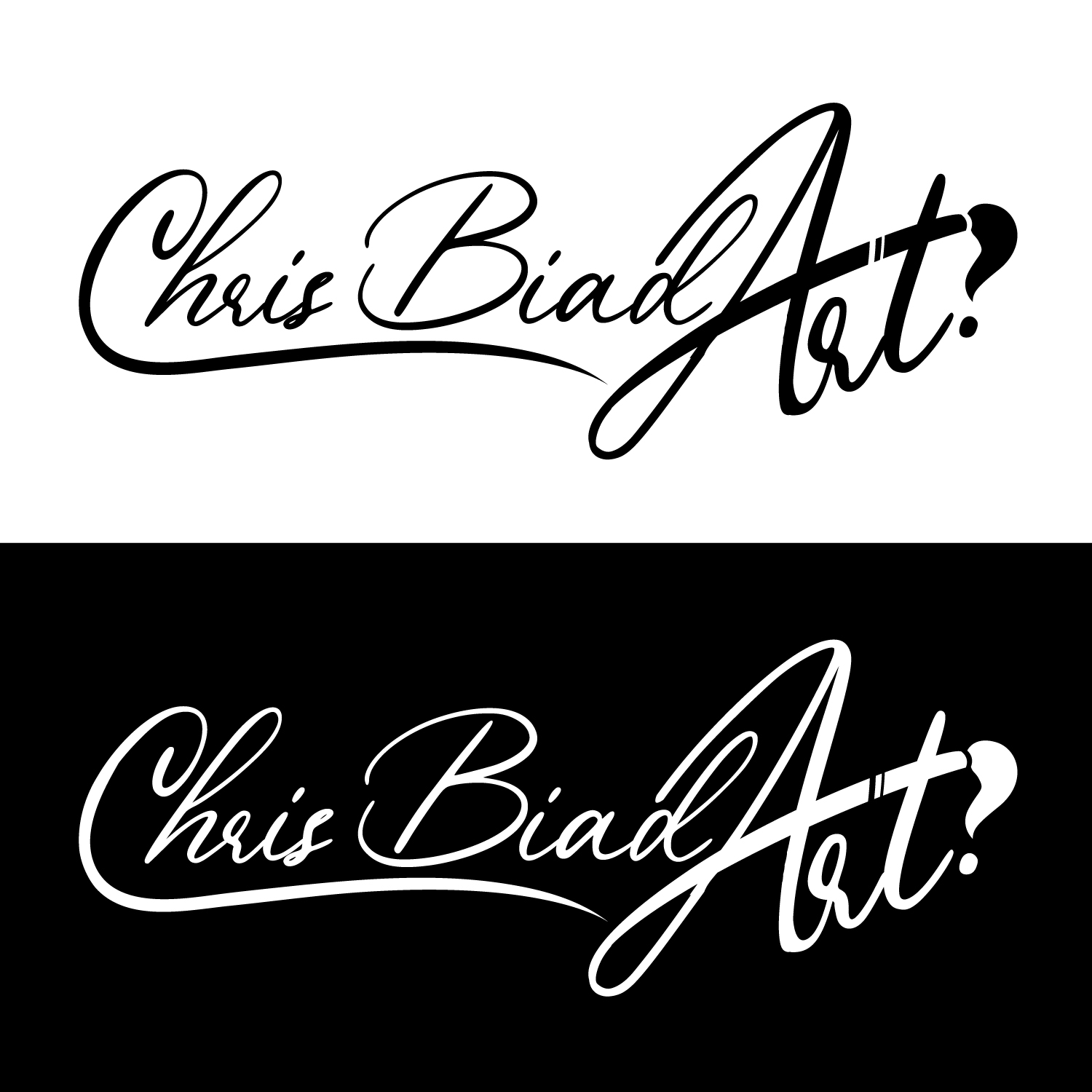 Logo Design by geni for Chris Biad Art | Design #23516703