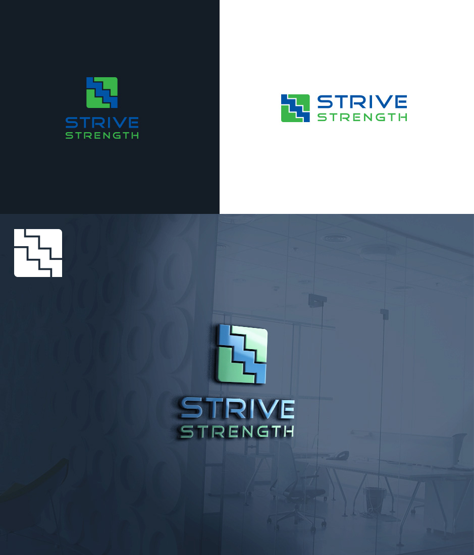 Logo Design by AL-BARAKAH for Strive Strength | Design #23492995