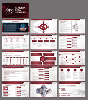 Data Center Operator to enter Indian Market needs a Client Sales Pitch Power Point Presentation | Diseño de PowerPoint por SAI DESIGNS