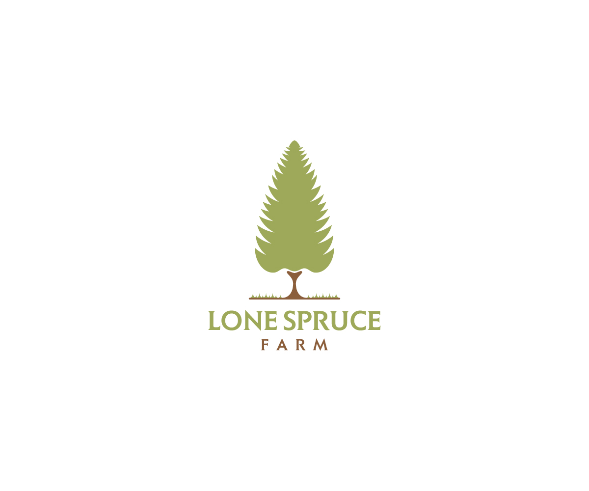 Logo-Design von Neil für Lone Spruce Farm | Design #23506885