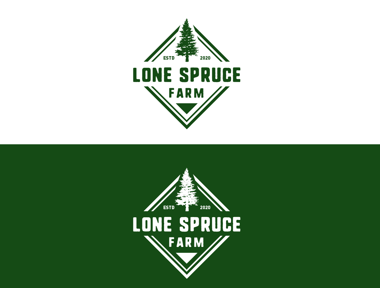 Logo Design by wonderland for Lone Spruce Farm | Design #23493936