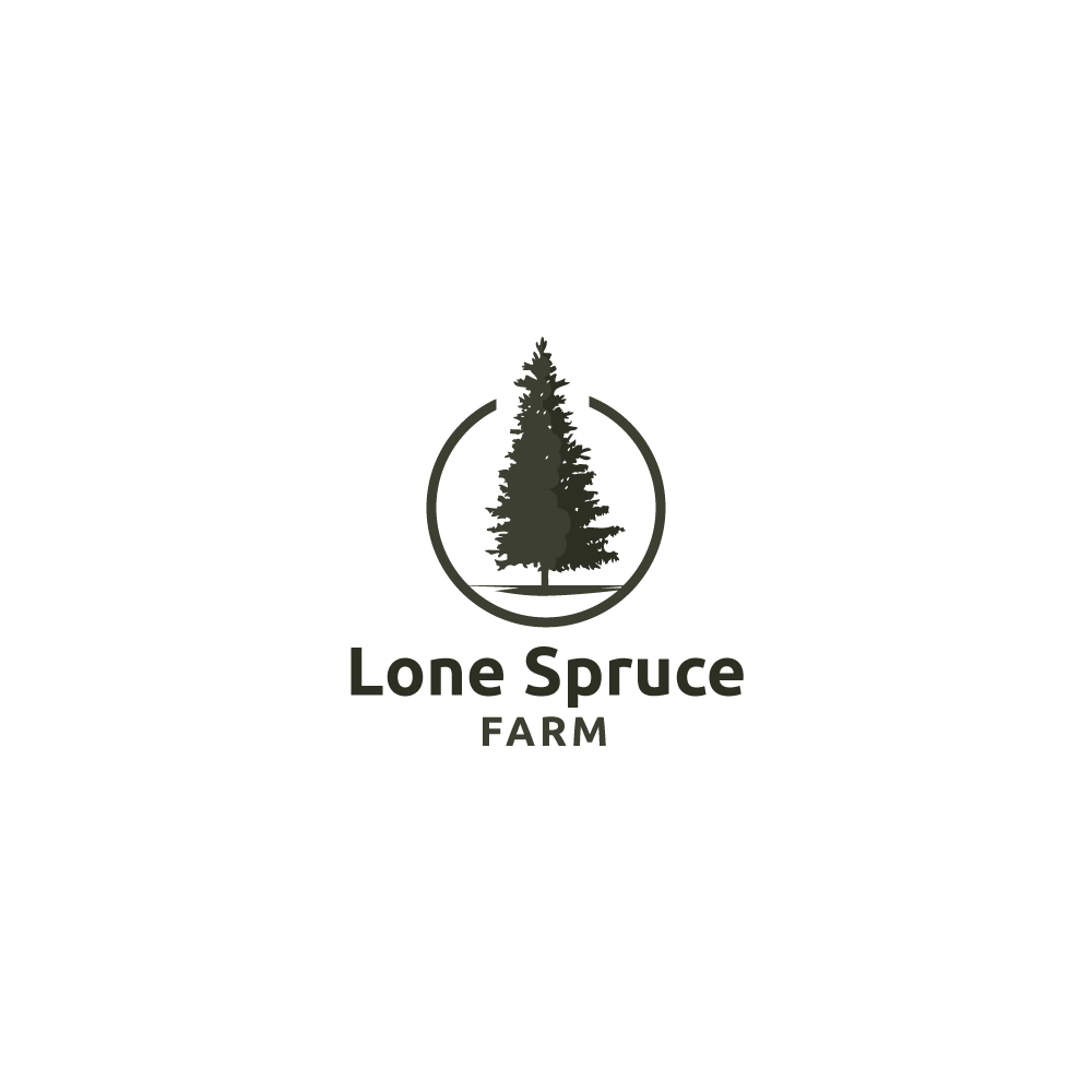 Logo-Design von ESolz Technologies für Lone Spruce Farm | Design #23494381