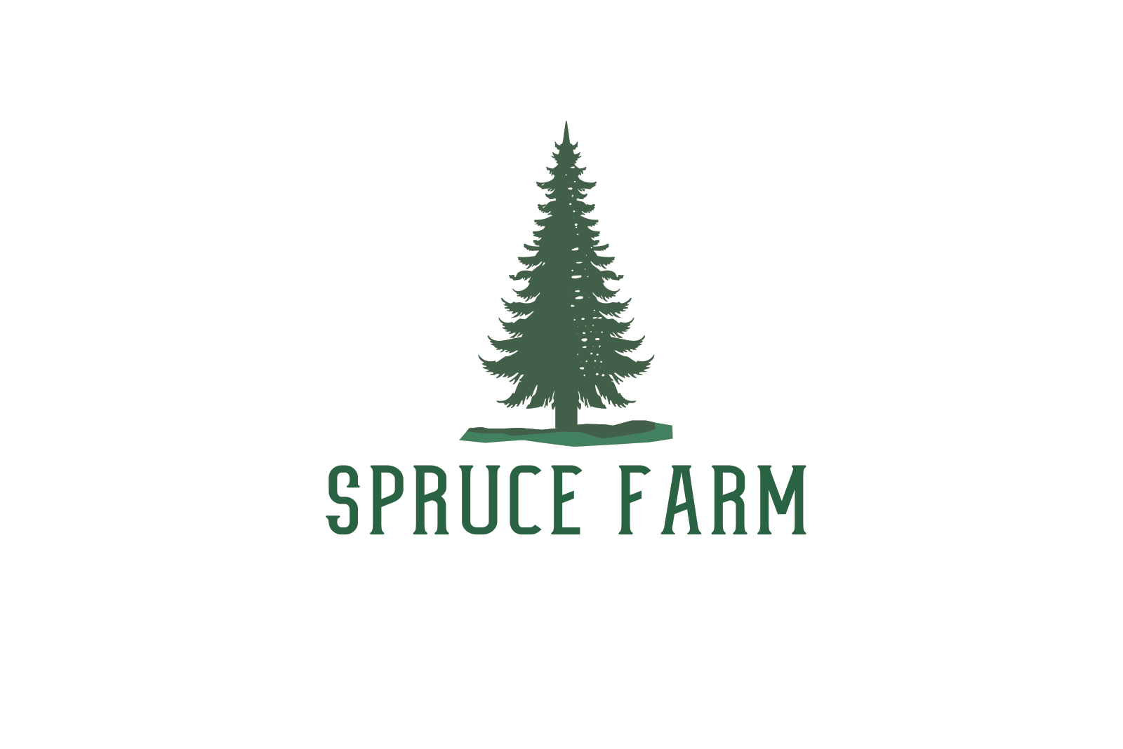 Logo-Design von ivo_i_ivanov für Lone Spruce Farm | Design #23494294