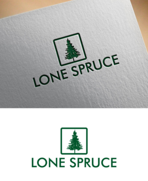 Logo Design by Aliqa Design for Lone Spruce Farm | Design: #23494544