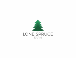 Logo Design by MOH Studio for Lone Spruce Farm | Design #23492693
