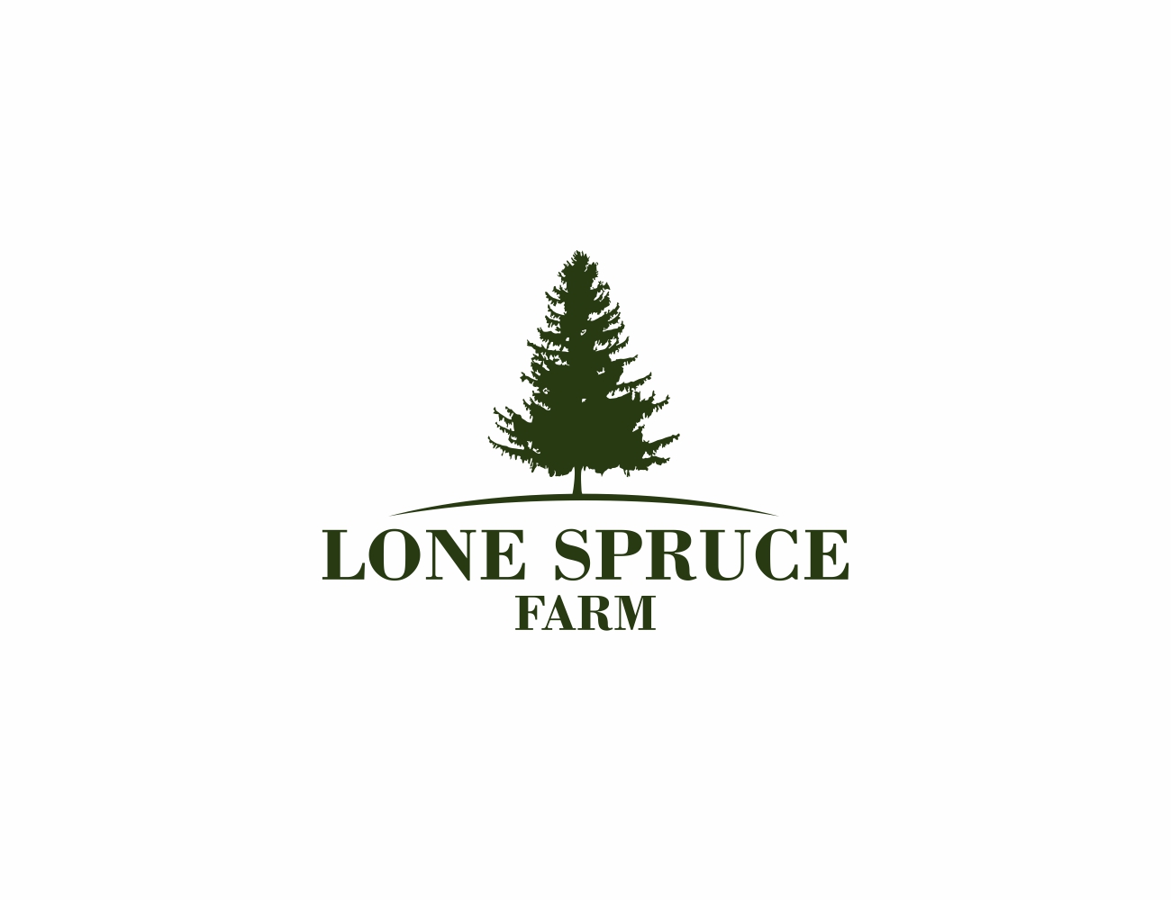 Logo Design by MOH Studio for Lone Spruce Farm | Design #23492729