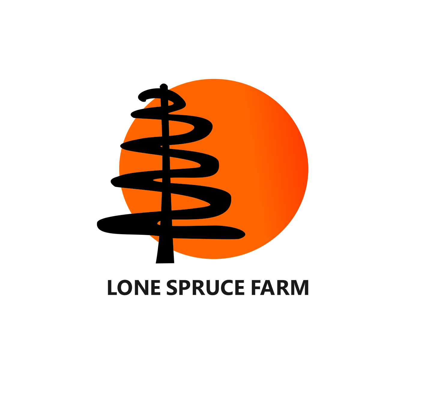 Logo Design by kanay for Lone Spruce Farm | Design #23504676