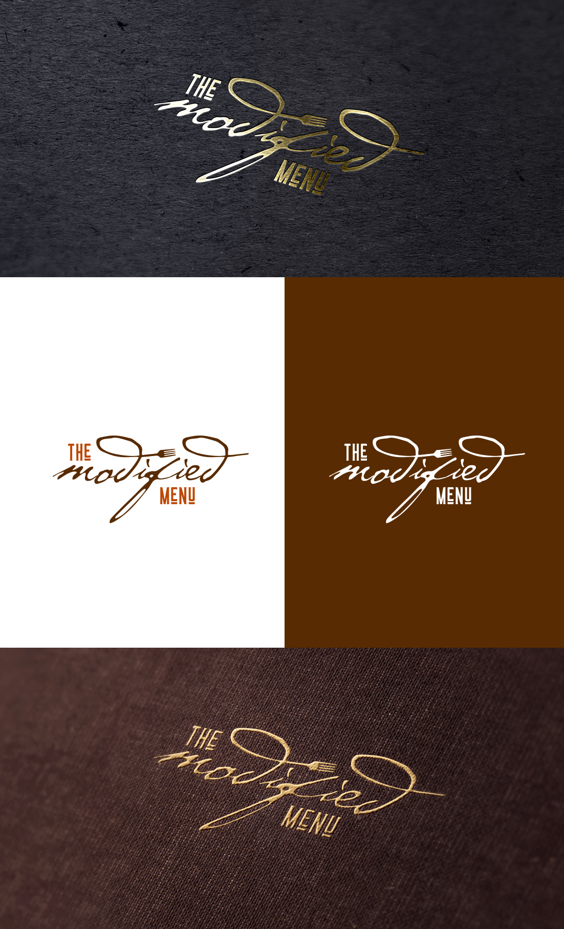 Logo Design by GLDesigns for The Modified Menu | Design #23497563