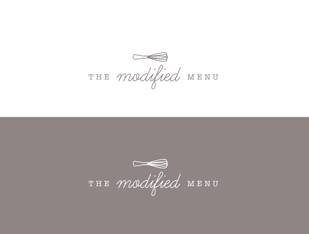Logo Design by wonderland for The Modified Menu | Design #23501549