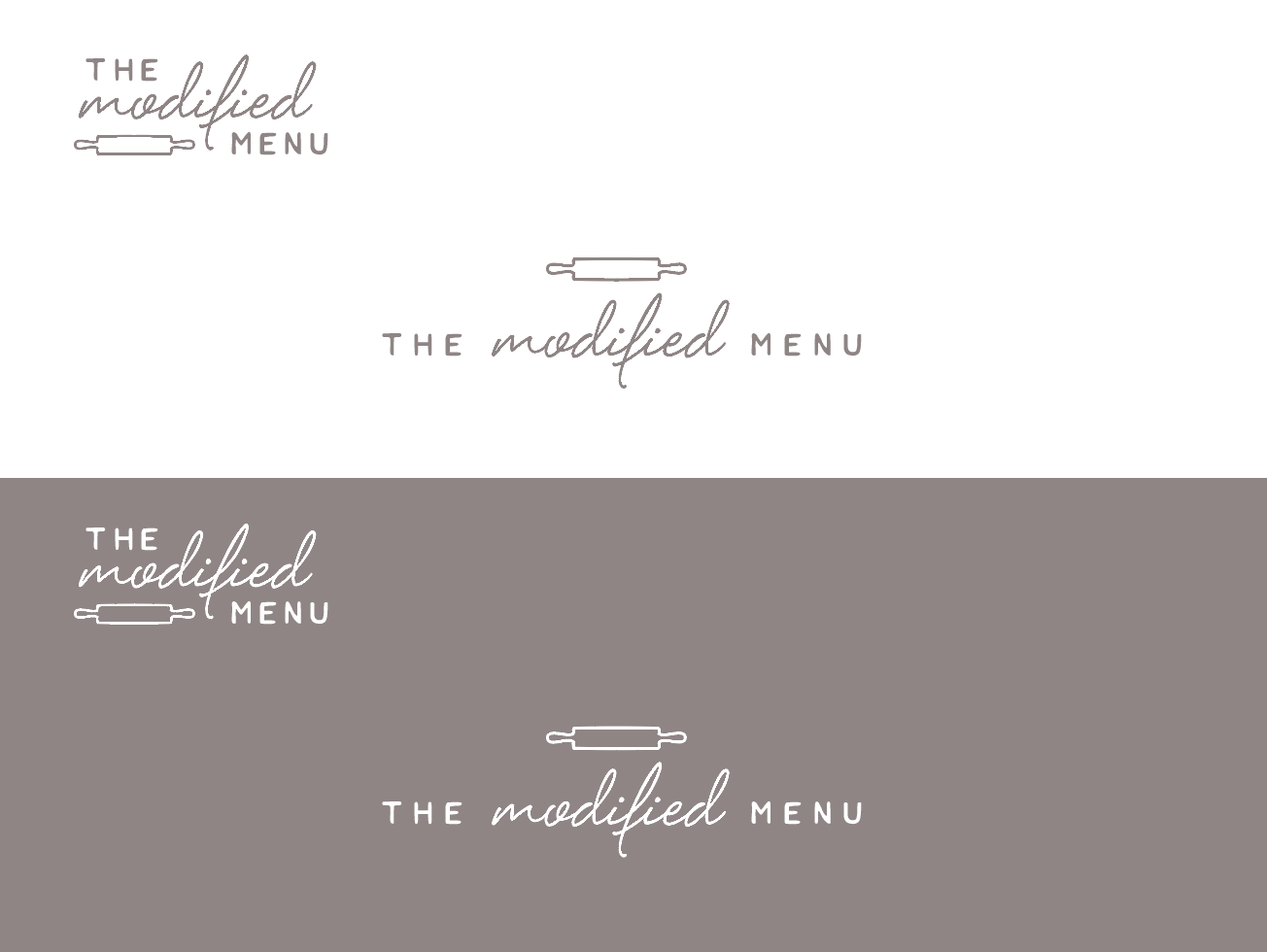 Logo Design by wonderland for The Modified Menu | Design #23501784