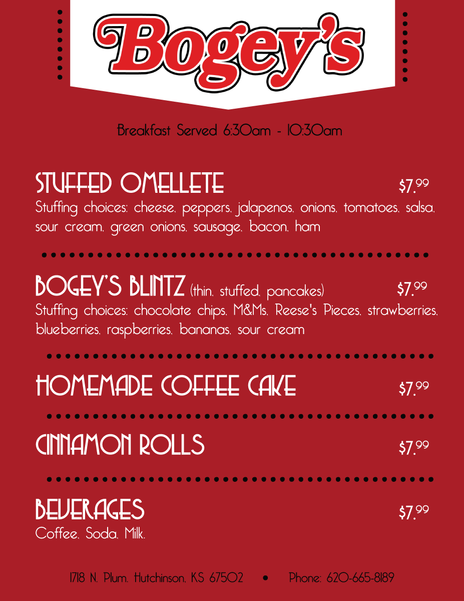 Menu Design by Kburks for this project | Design #3044408