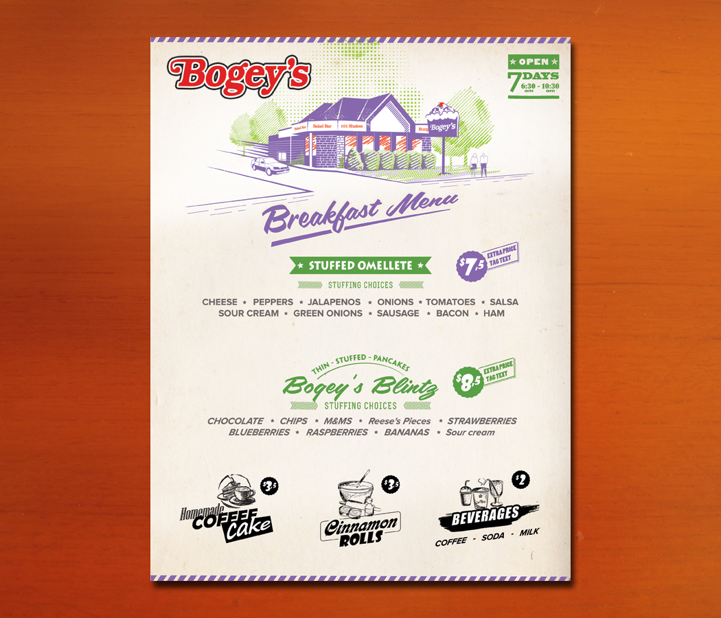 Menü-Design von Ayzeek für dieses Projekt | Design #3042848