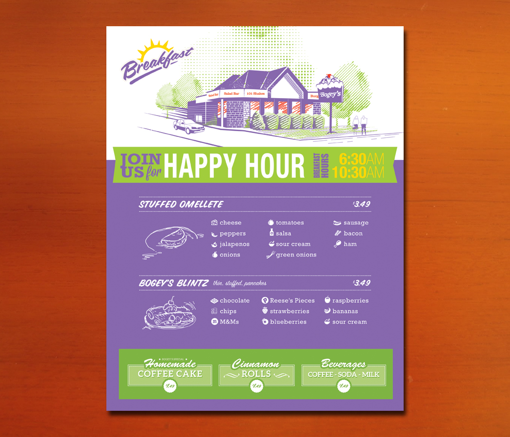 Menu Design by Ayzeek for this project | Design #3070006