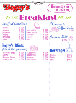 Design de Menu par Parul pour ce projet | Design : #3033378