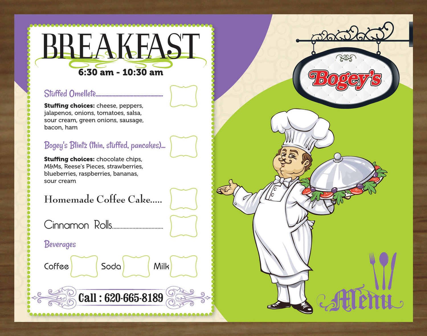 Menu Design by Sbss for this project | Design #3035471