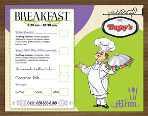 Menu Design by Sbss for this project | Design: #3035471