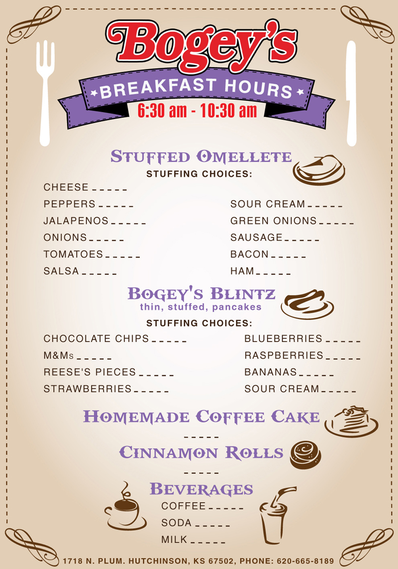 Menu Design by Milena for this project | Design #2993051
