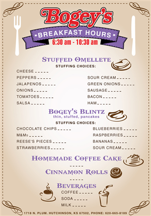Menu Design by Milena