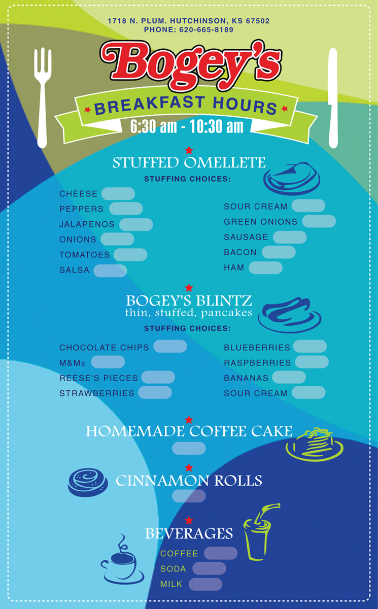 Menu Design by Milena for this project | Design #2993056