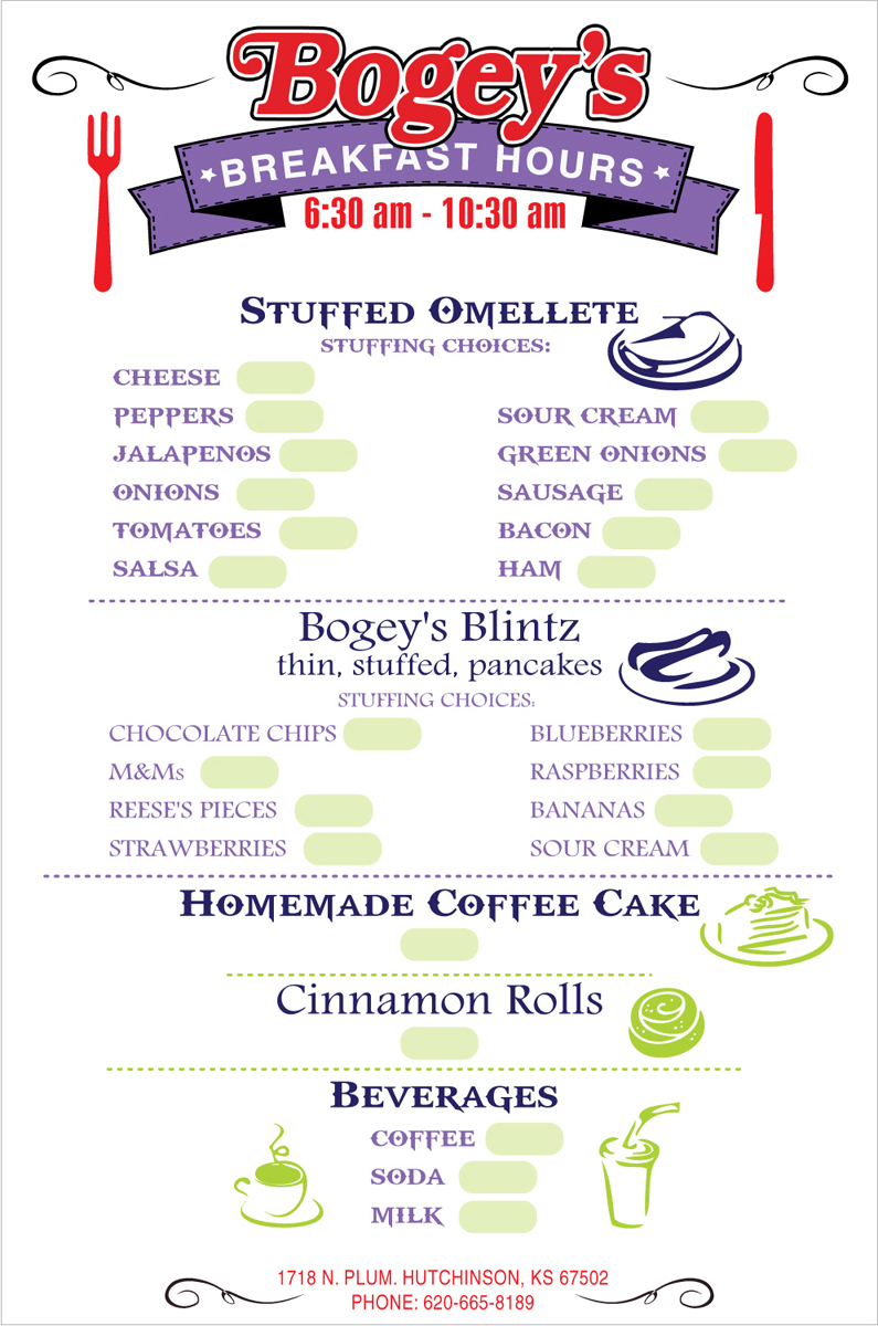 Menu Design by Milena for this project | Design #2993058