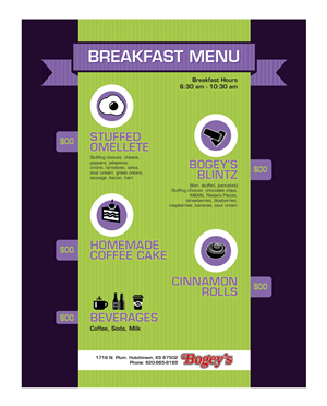 Design de Menu par atularts pour ce projet | Design : #3004485