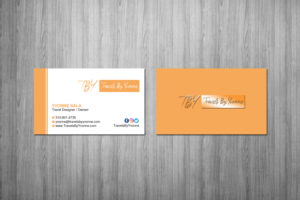 Business Card Design by Creations Box 2015 for Travels By Yvonne  | Design: #23504848