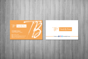 Business Card Design by Creations Box 2015 for Travels By Yvonne  | Design: #23504849