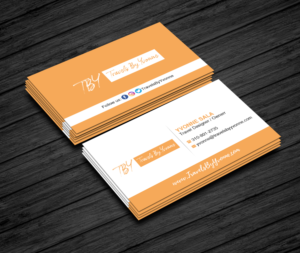 Design de Carte de Visite par Creations Box 2015 pour Travels By Yvonne  | Design : #23504862
