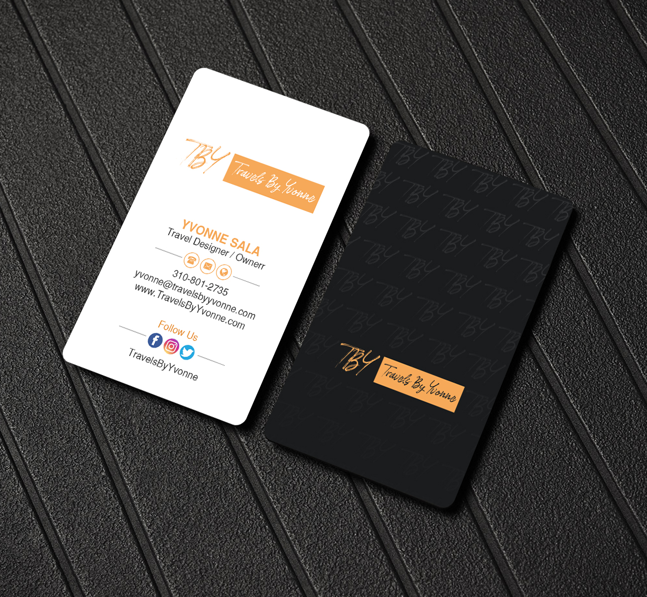 Design de Carte de Visite par Creations Box 2015 pour Travels By Yvonne  | Design #23509409
