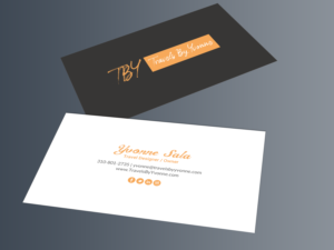 Design de Carte de Visite par chandrayaan.creative pour Travels By Yvonne  | Design : #23503248