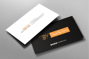 Design de Carte de Visite par chandrayaan.creative pour Travels By Yvonne  | Design : #23503249