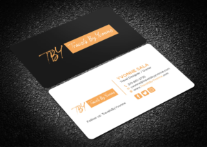 Business Card Design by Tripti Ranjan Gain for Travels By Yvonne  | Design: #23507372