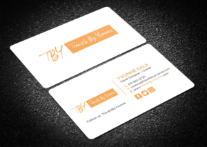 Business Card Design by Tripti Ranjan Gain for Travels By Yvonne  | Design: #23507375