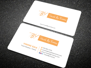Business Card Design by Uttom 2 for Travels By Yvonne  | Design: #23499719