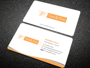 Business Card Design by Uttom 2 for Travels By Yvonne  | Design: #23499721