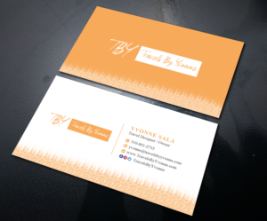 Business Card Design by Uttom 2 for Travels By Yvonne  | Design: #23511574