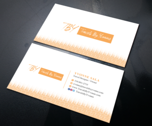 Business Card Design by Uttom 2 for Travels By Yvonne  | Design: #23511575