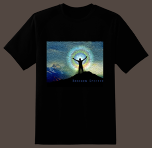 Outdoor Enthusiast T-shirt  - Brocken Spectre | T-Shirt-Design von edge design