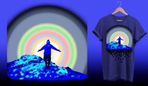 Outdoor Enthusiast T-shirt  - Brocken Spectre | T-Shirt-Design von Al Pech