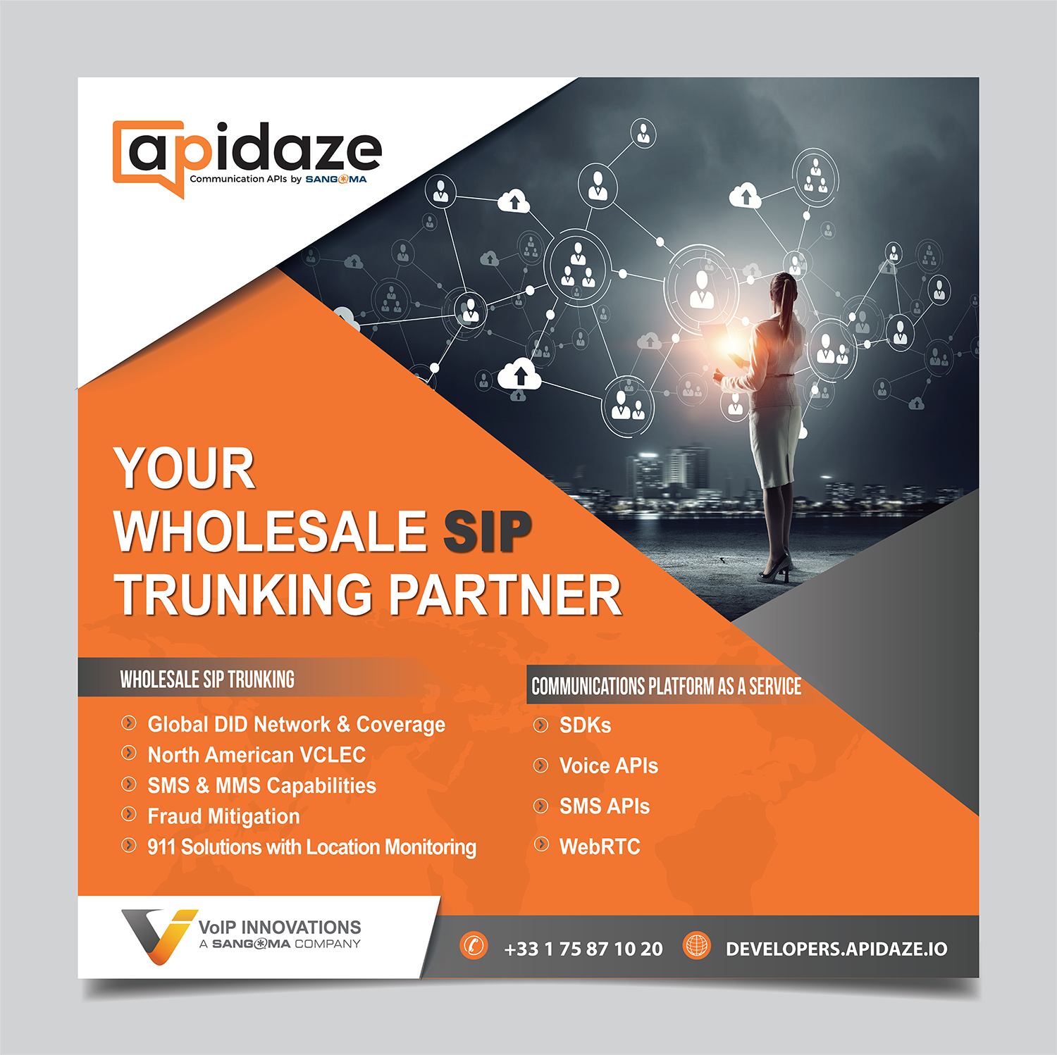 Trade Show Booth Design by alex989 for VoIP Innovations | Design #23497611