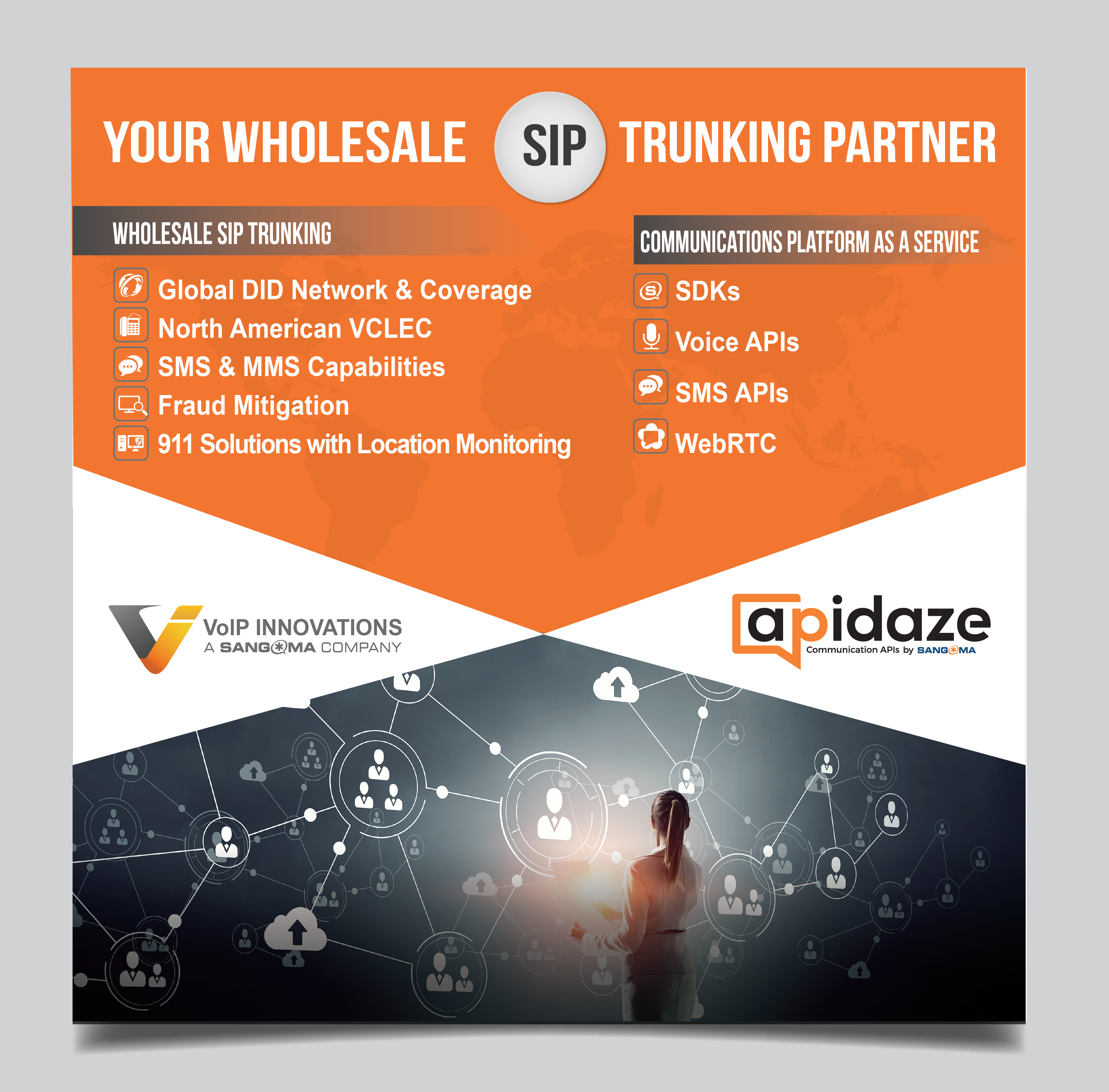 Trade Show Booth Design by alex989 for VoIP Innovations | Design #23497840