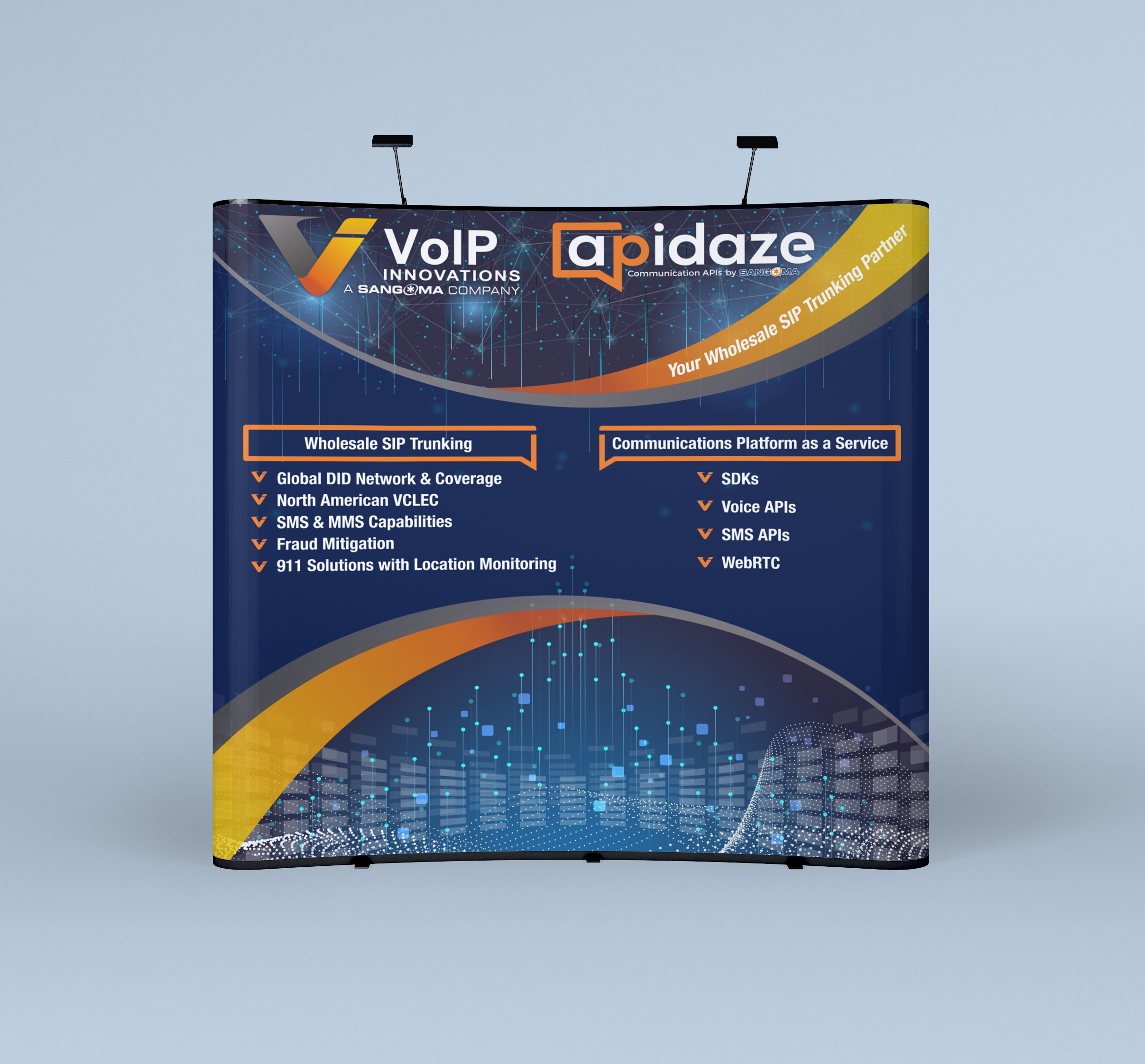 Trade Show Booth Design by Maestroto for VoIP Innovations | Design #23504040