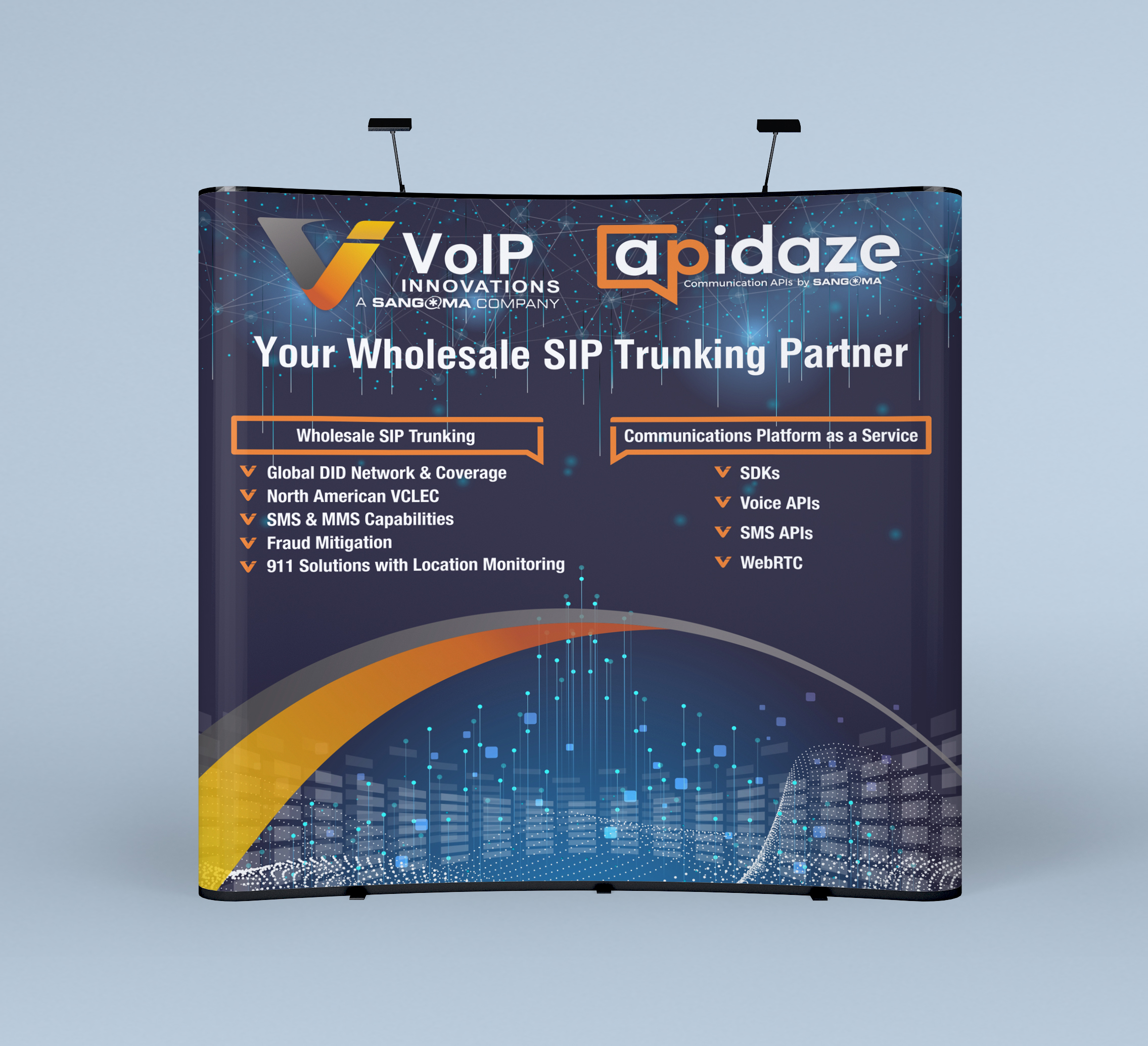 Trade Show Booth Design by Maestroto for VoIP Innovations | Design #23529166