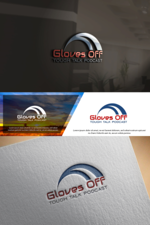 Gloves Off -Tough Talk Podcast | Logo Design by damian