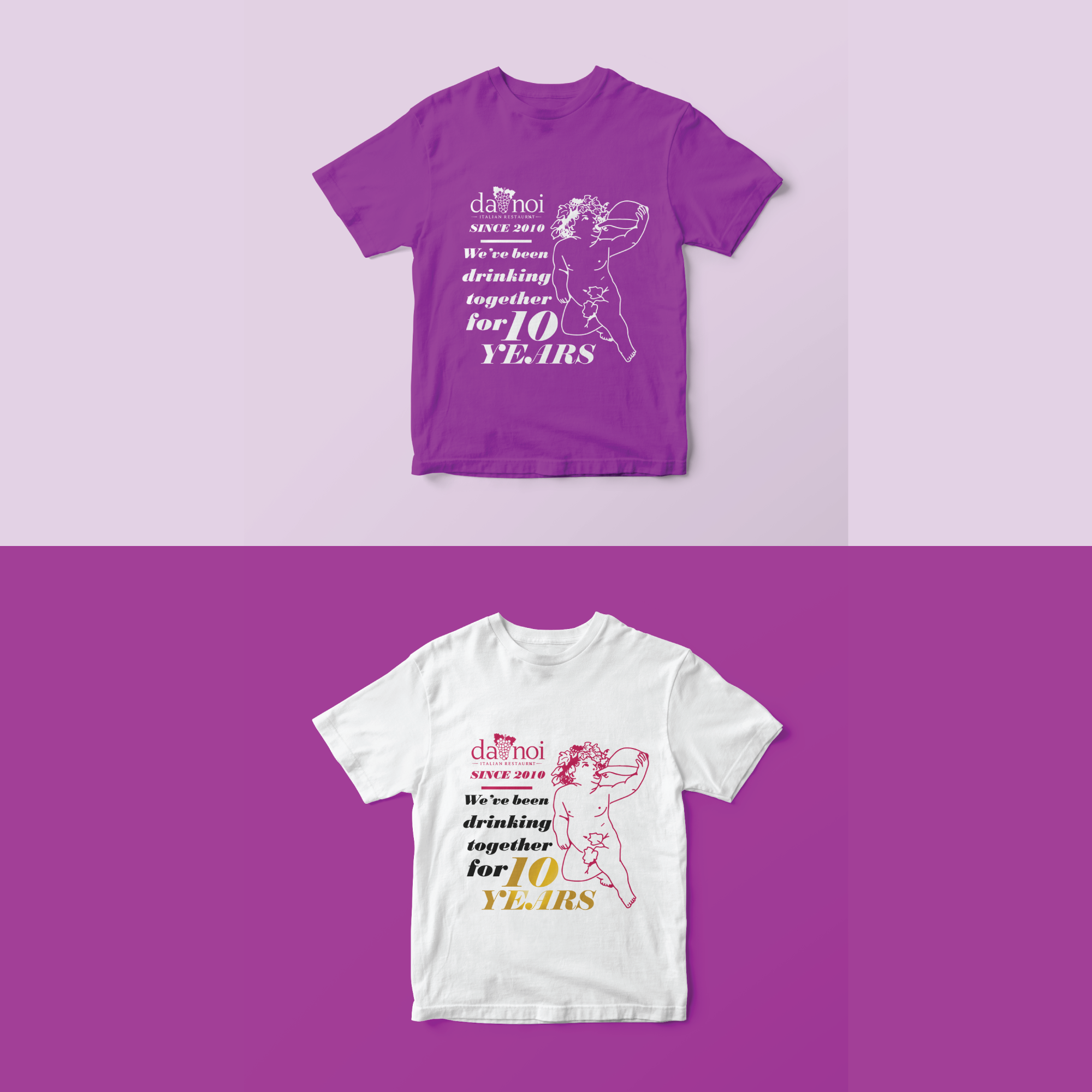 T-shirt Design by Zak deZign for Da Noi, Inc. | Design #23498176