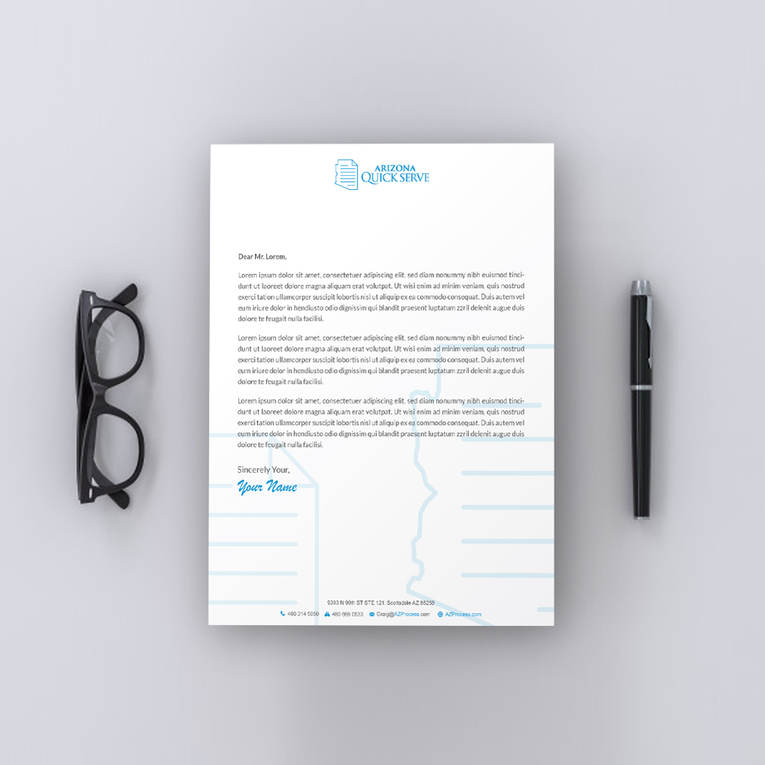 Letterhead Design by Infinitive Technology for this project | Design #23499423