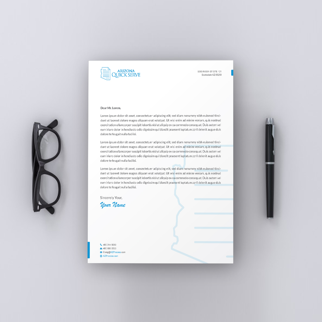 Letterhead Design by Infinitive Technology for this project | Design #23499426