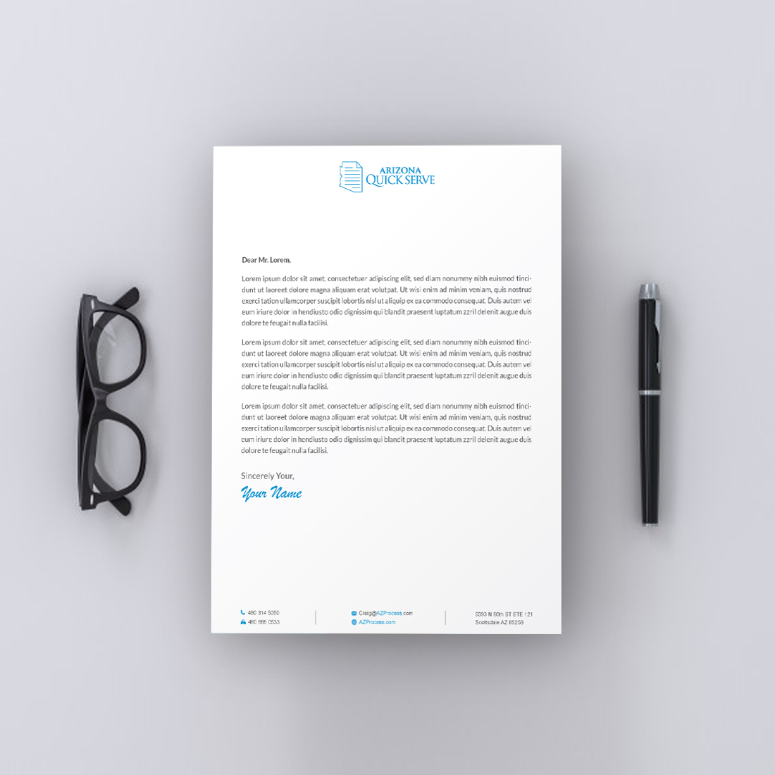 Letterhead Design by Infinitive Technology for this project | Design #23499430