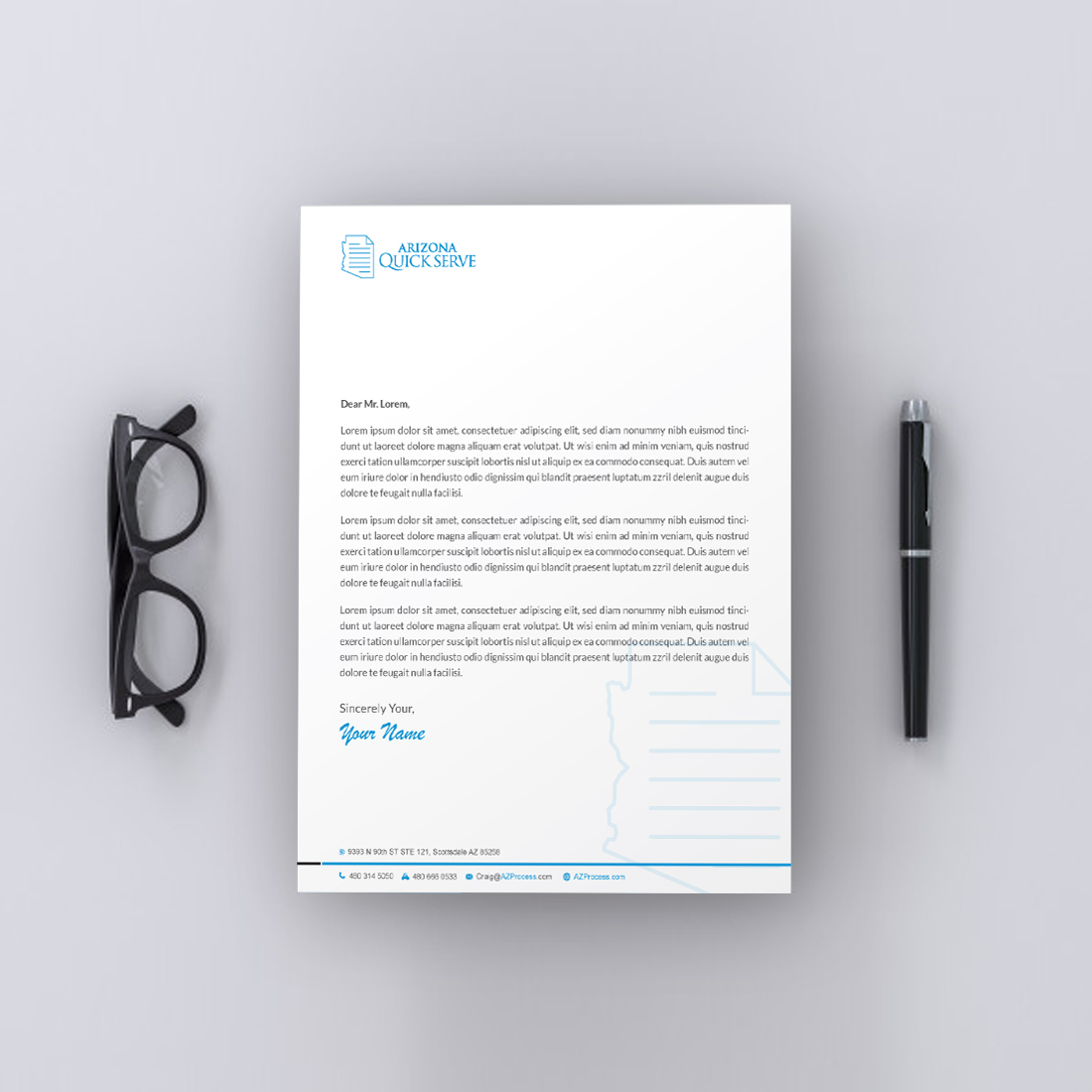 Letterhead Design by Infinitive Technology for this project | Design #23499544