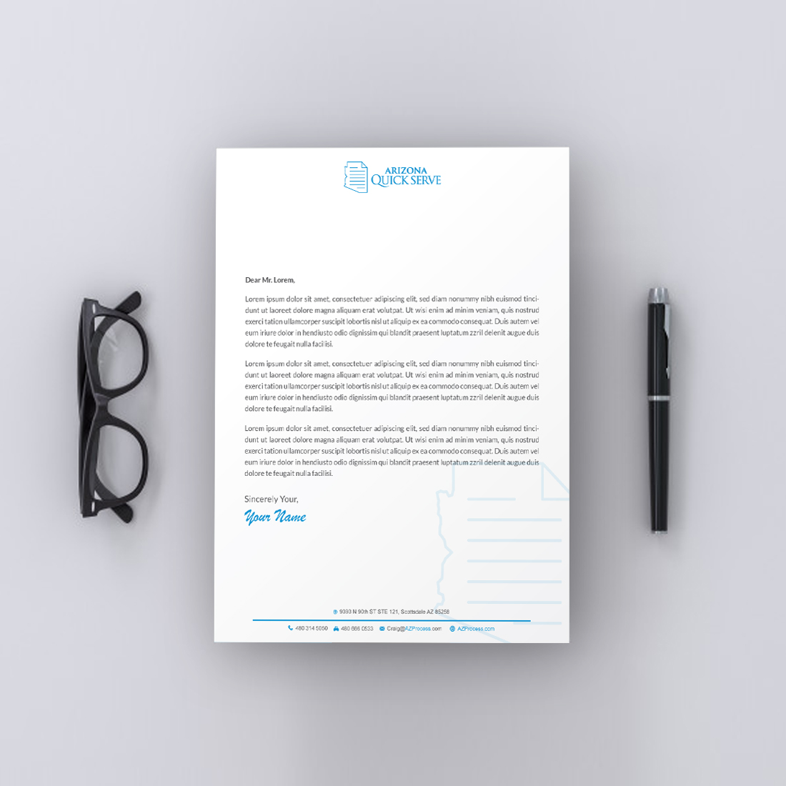 Letterhead Design by Infinitive Technology for this project | Design #23499546